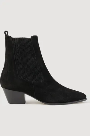 Sandro Botas de piel con elásticos