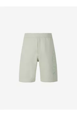 Alexander McQueen Hombre Bermudas - Bermudas Logo Bordado