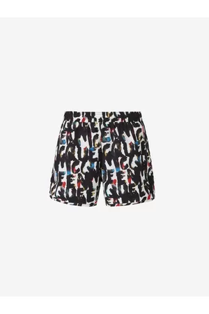 Alexander McQueen Bañador Logo Acuarela