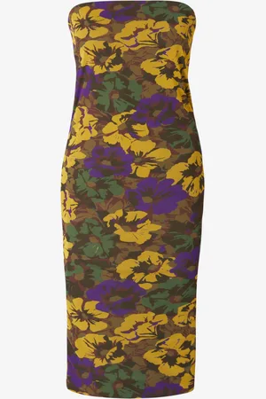 Saint Laurent Vestido Mini Motivo