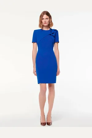 Roland Mouret Vestido Mini Volantes