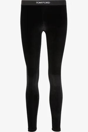 Tom Ford Leggings Terciopelo Logo