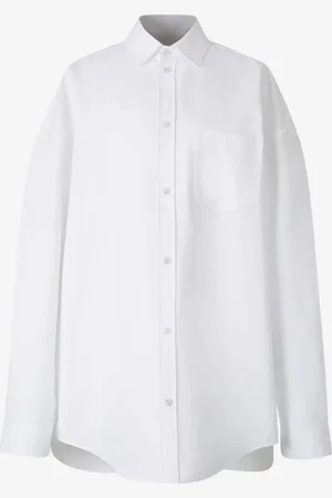 Balenciaga Blusa Oversize Popelin
