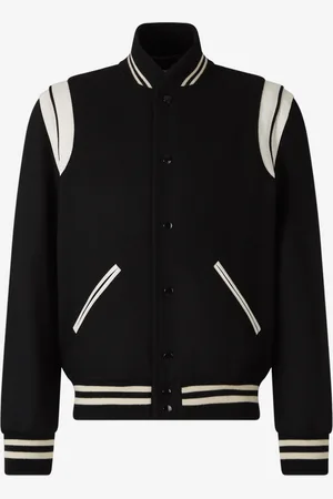 Saint Laurent Chaqueta Bomber Teddy
