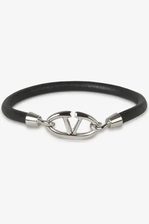 VALENTINO GARAVANI Pulsera Logo Piel