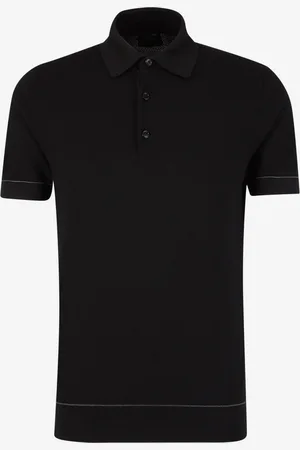 BRIONI Polo Piqué Sea Island