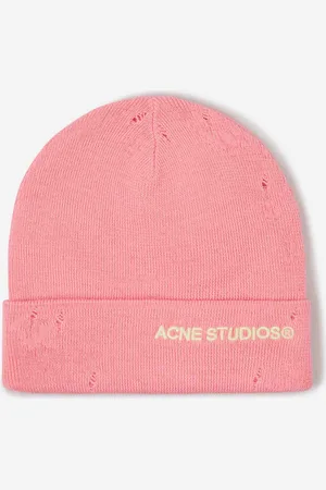 Acne Studios Gorro Logo Desgastado