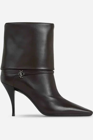 Saint Laurent Botines Niki Logo