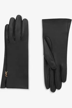 Saint Laurent Guantes Cassandre de Piel