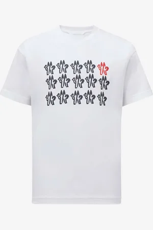 Moncler Camiseta Logo Algodón