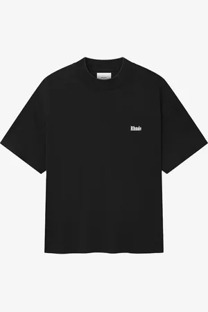 Rhude Camiseta Logo Algodón