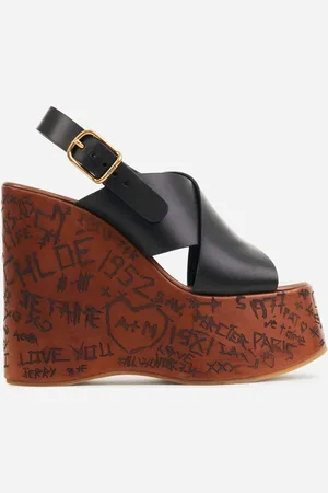 Chloé Sandalias Cuña Maxime