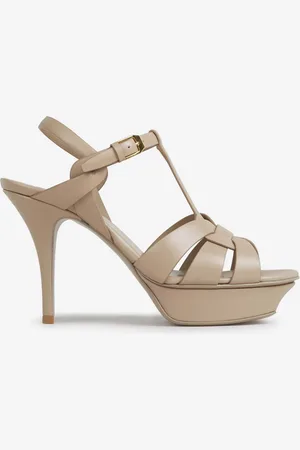 Saint Laurent Sandalias Tacón Tribute