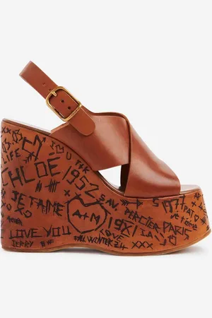 Chloé Sandalias Cuña Maxime