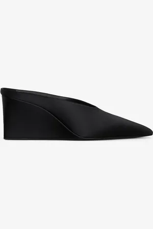 Alaïa Mules Cuña Cubo