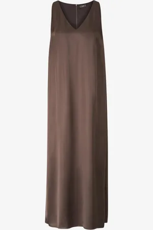PESERICO SIGN Vestido Midi Satén