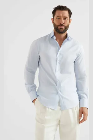 Brunello Cucinelli Camisa Vestir Algodón