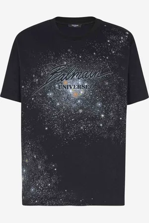 Balmain Camiseta Logo Algodón