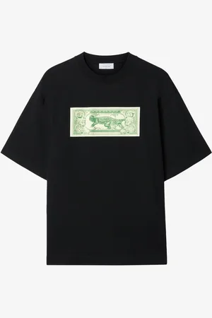 OFF-WHITE Camiseta Flecha Billete