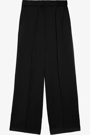 Jil Sander Pantalones Anchos Satén