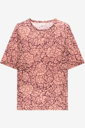 DRIES VAN NOTEN Camiseta Transparente Estampado