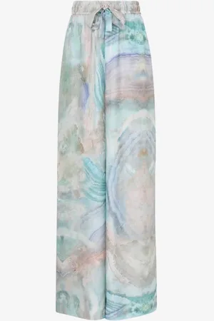 ZIMMERMANN Pantalones Seda Acampanados