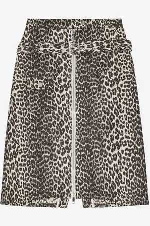 Ganni Falda Midi Tweed