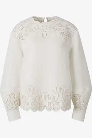 Simkhai Top Lino Bordados