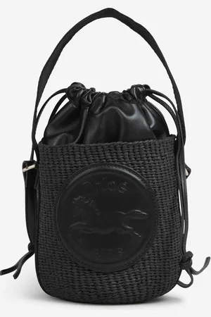 Chloé Bolso Hombro Rafia