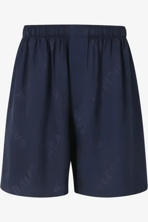 Balenciaga Bermudas Estampado Viscosa