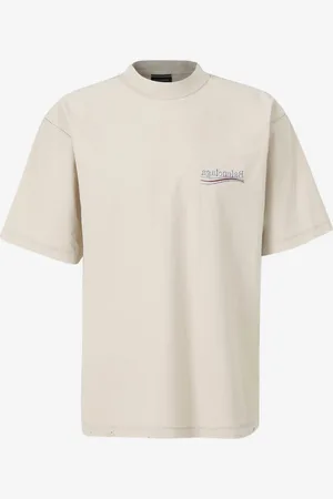 Balenciaga Camiseta Logo Girado