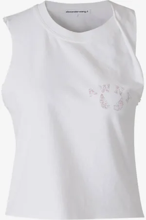 Alexander Wang Camiseta Tirantes Estampado