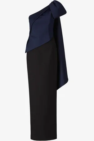 Roland Mouret Vestido Maxi Crepé