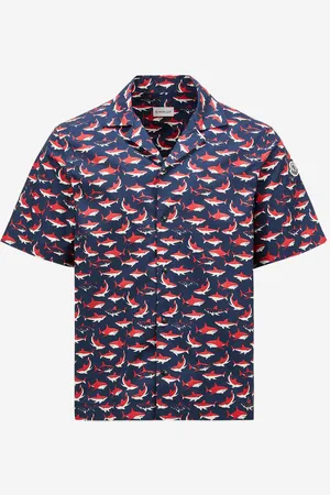 Moncler Camisa Estampado Algodón
