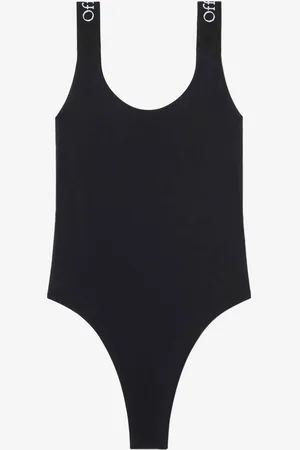 OFF-WHITE Bañador Logo Poliamida