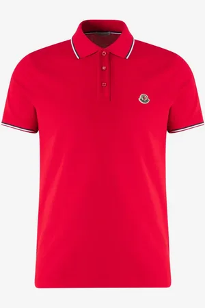 Moncler Polo Piqué Logo
