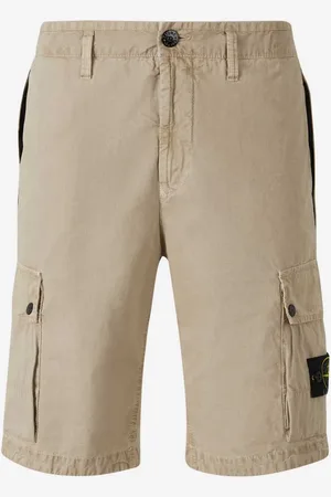 Stone Island Bermudas Cargo Algodón