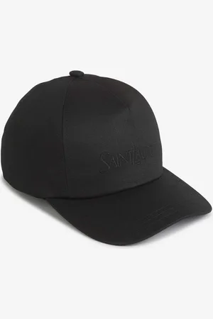 Saint Laurent Gorra Algodón Logo