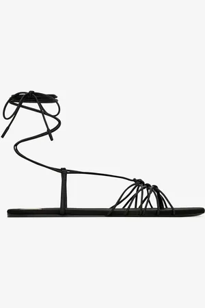Saint Laurent Sandalias Babylone Piel
