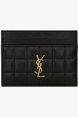 Saint Laurent Tarjetero Cassandre Matelassé