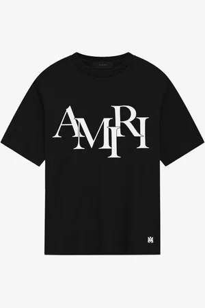AMIRI Camiseta Staggered Logo