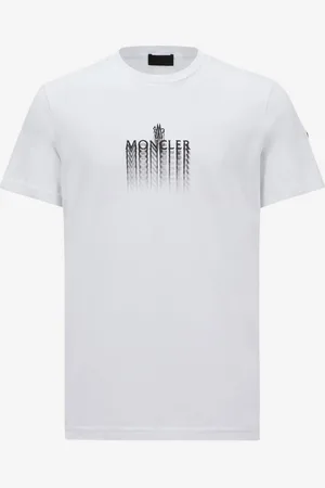 Moncler Camiseta Algodón Logo