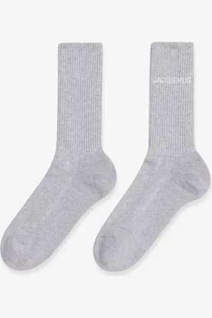 Jacquemus Calcetines Logo Canalé