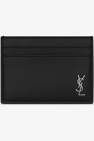 Saint Laurent Tarjetero Tiny Cassandre