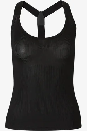 OFF-WHITE Top Punto Canalé