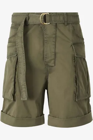 Balmain Bermudas Cargo Algodón