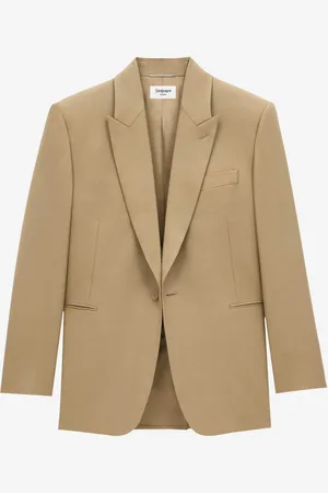 Saint Laurent Americana Lana Estructurada