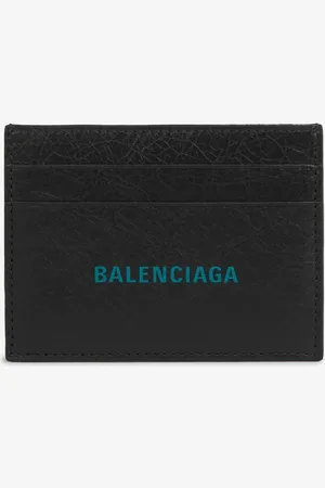 Balenciaga Tarjetero Piel Logo