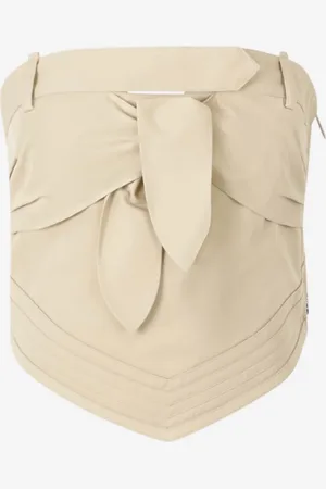 OFF-WHITE Top Bandana Algodón
