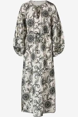 ZIMMERMANN Vestido Midi Tallow